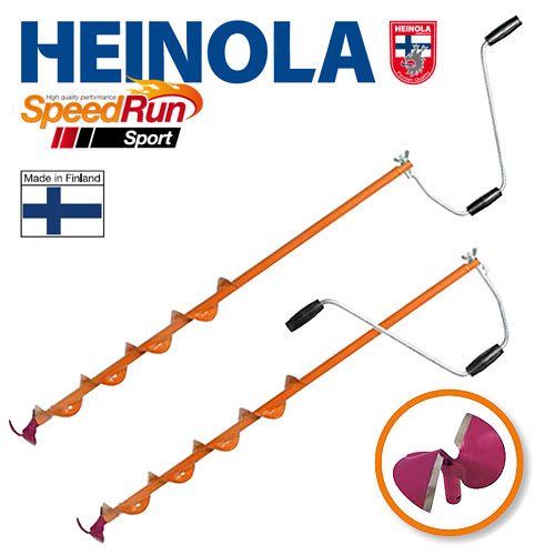 Ледобур Heinola SpeedRun SPORT 100мм