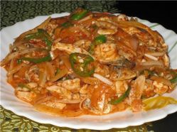 Хе из свежий рыбы по карейски