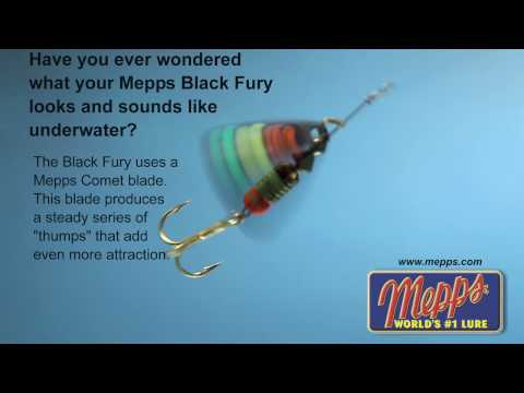 Mepps Black Fury