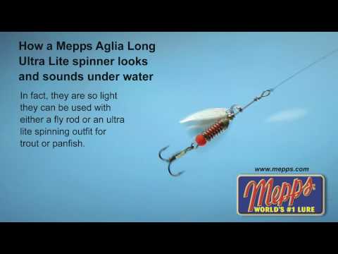 Mepps Ultra Lite spinners