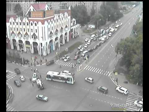 ДТП в стиле ГТА Ярославль 01.07.14
